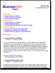  The Business VoIP Report 