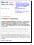 FiercePharma Manufacturing