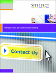 Introduction to Multivariate Testing