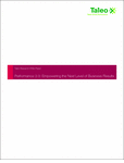Performance 2.0: Empowering the Next Level of Business Results