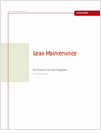 Lean Maintenance: Best Practices to Turn Asset Management Into a Profit-Center