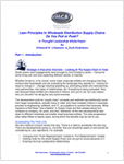 Lean Principles In Wholesale Distribution Supply Chains: Do You Pull or Push?