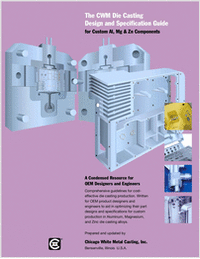 The Chicago White Metal Die Casting Design and Specification Guide