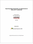 Improving Sales Productivity: An Opportunity for Sales and IT Leadership