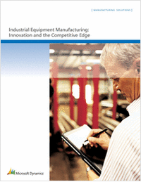 Industrial Equipment Manufacturing: Innovation and the Competitive Edge