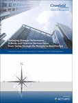 Managing Strategic Performance in Banks and Financial Services Firms: From 'Going Through the Motions' to Best Practices