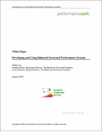 Developing and Using Balanced Scorecard Performance Systems