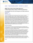 IDC Technology Spotlight:Â EMC SourceOne Email Management: A Next Generation Email Archiving Solution