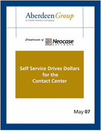 Self Service Drives Dollars for the Contact Center