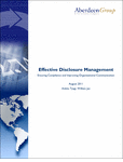 Free Effective Disclosure Management: Ensuring Compliance as well as Improving Organizational Communication Magazine