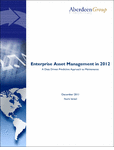 Free Enterprise Asset Management in 2012: A Data Driven Predictive Approach to Maintenance Magazine