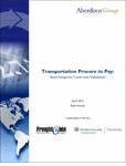 Transportation Procure to Pay: Spend Management Trends under Globalization
