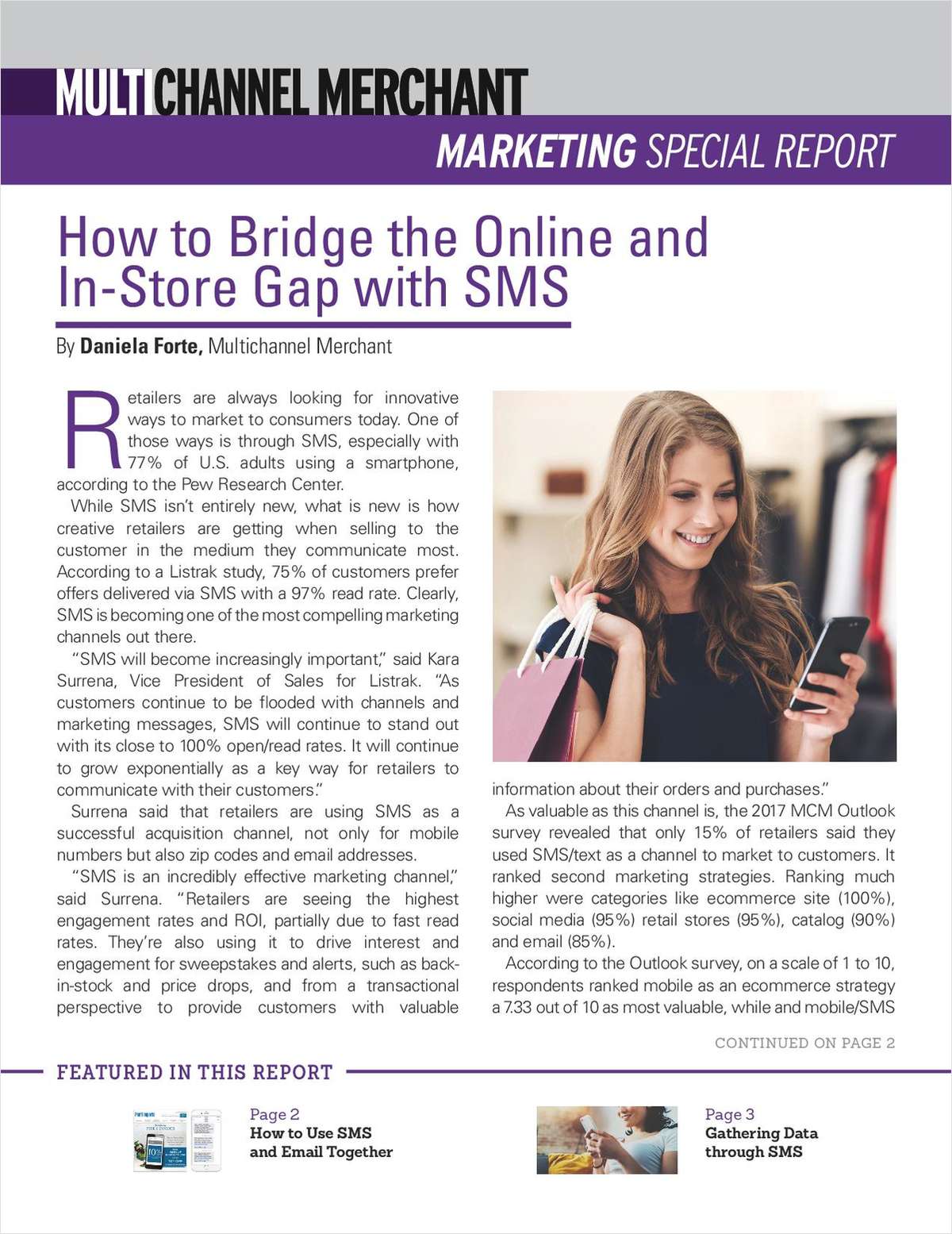How to Enhance the Customer Experience with SMS
