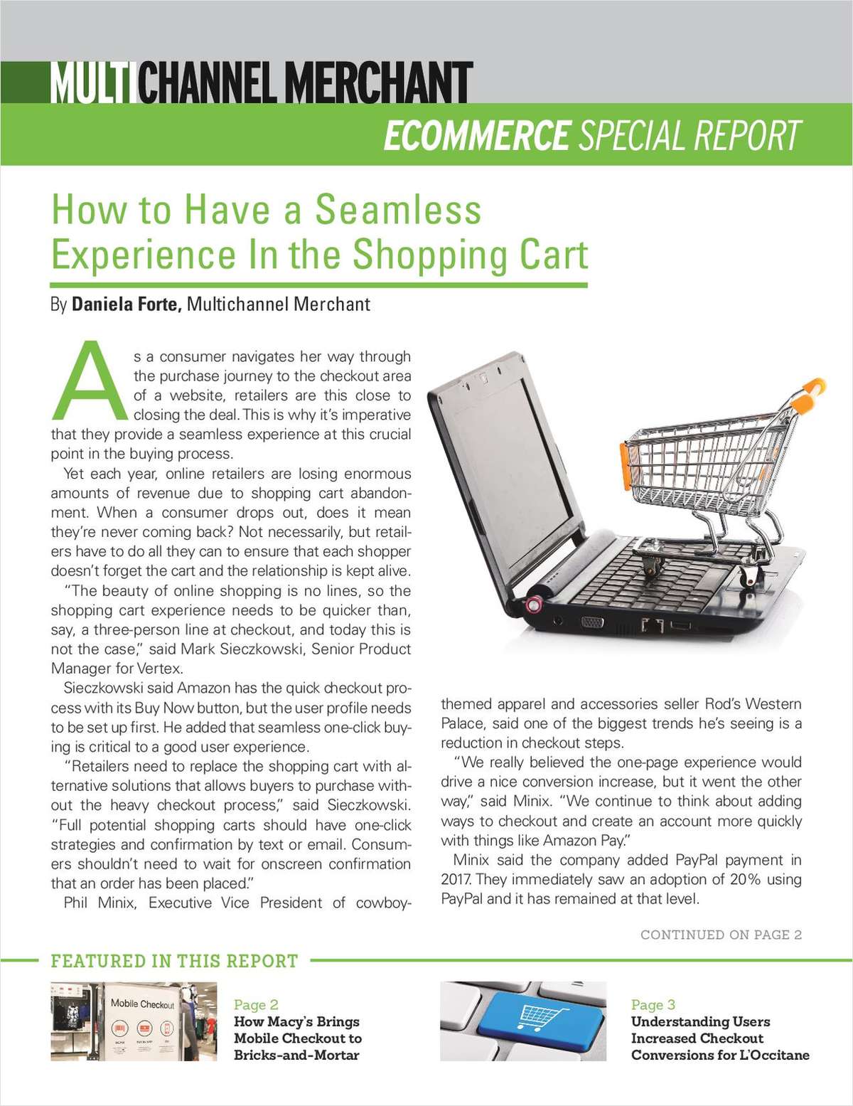 How to Close the Deal in the Shopping Cart
