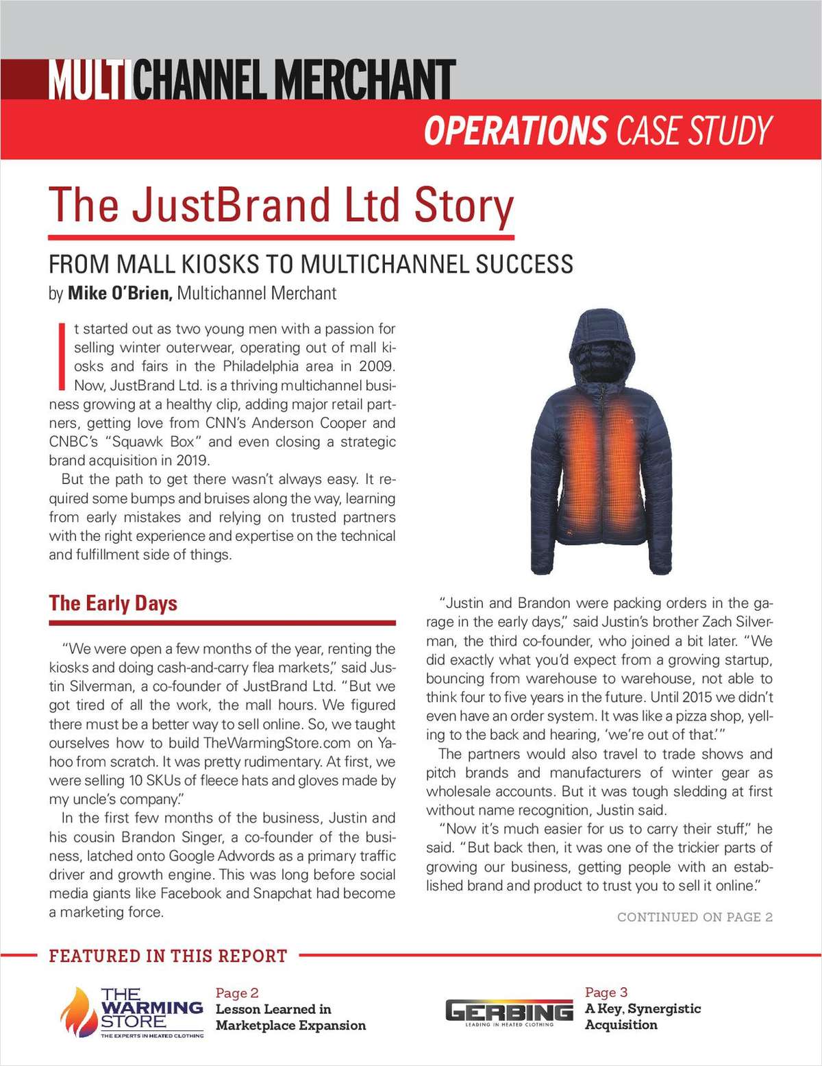 JustBrand Ltd: The Path to Multichannel Success