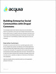 Free Building Enterprise Social Communities with Drupal Commons Magazine