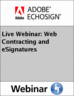 Live Webinar: Web Contracting and eSignatures
