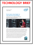 Performance that Adapts to Your Business Environment: Intel