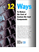 12 Ways to  Reduce the Cost of Custom Die Cast Components