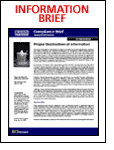 Proper Destruction of Confidential Information