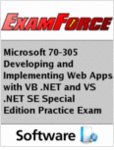 Microsoft 70-305 Developing and Implementing Web Apps with VB .NET and VS .NET SE Special Edition Practice Exam Microsoft 70-305 Developing and Implementing Web Apps with VB .NET and VS .NET SE Special Edition Practice Exam