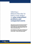 Free Selecting the Network Recorder for Back-in-Time Analysis Magazine