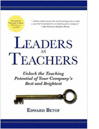Leaders as Teachers