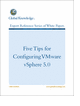 Five Tips for Configuring VMware vSphere 5.0