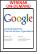 Google - Universal Search for Financial Services Organizations