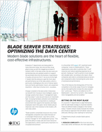 Blade Server Strategies: Optimizing the Data Center