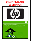 SQL Server Consolidation: Insights from Customers, Analysts & HP