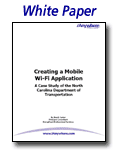 Developing a Mobile Wi-Fi Application - Case Study of the NCDOT