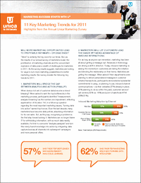 11 Key Marketing Trends for 2011