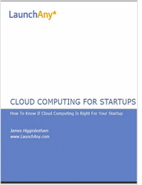 Cloud Computing For Startups