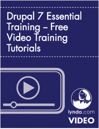 Drupal 7 Essential Training -- Free Video Training Tutorials
