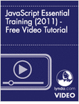 Download Free E-books :JavaScript Essential Training (2011) – Free Video Tutorial