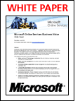 Microsoft® Online Services Business Value