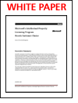 Microsoft's Intellectual Property Licensing Program Boosts Customer Choice