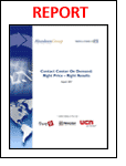 Contact Center On Demand: Right Price – Right Results