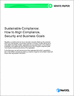 Sustainable Compliance: How to Align Compliance, Security and Business Goals