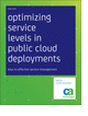 Optimizing Service Levels in Public Cloud Deployments