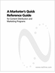 A Marketer's Quick Reference Guide for Content Distribution and Marketing Programs