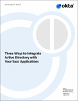 Three Ways to Integrate Active Directory with Your SaaS Applications