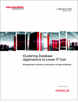 Clustering Database Applications to Lower IT Cost