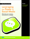 Leveraging the Power of Social Media