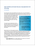 Free High Availability as well as Disaster Recovery Using Application Grid Technology Magazine