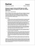In this report, Gartner analyzes Oracle's and SAP's recent moves with respect to SMB business application products and channels and what they mean for the ecosystems of both companies.