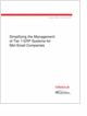 Oracle Corporation - Simplifying the Management of Tier 1 ERP Systems for Mid-Sized Companies