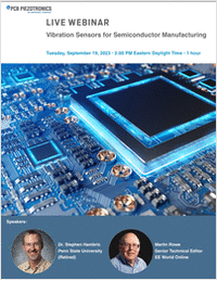 Vibration Sensors For Semiconductor Manufacturing Free Live Webinar