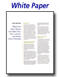 What You Don't Know Can Hurt You: How to Protect and Manage Instant Messaging